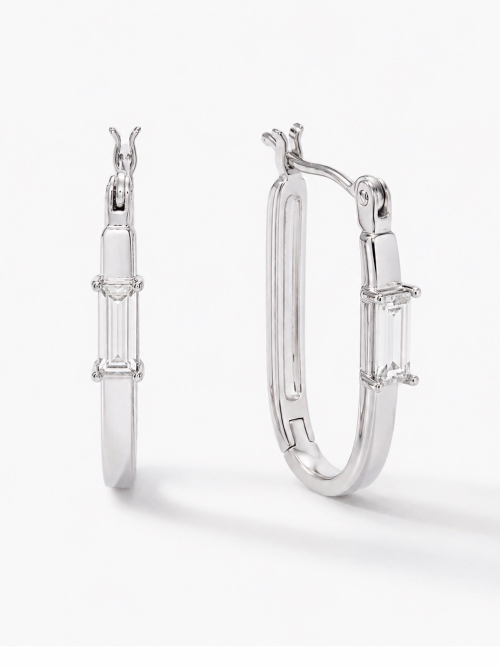 Looped In Earrings, Crystal